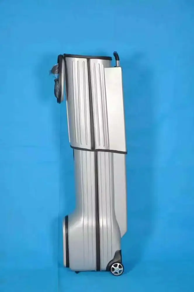 telescopic hard case golf bag with travel wheels