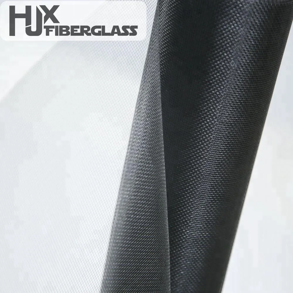 100 g grey and black fiberglass insect screen 18*16 mesh invisible fiberglass window screen mosquito net