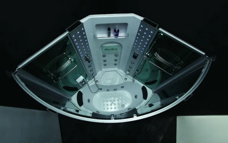 Bathroom indoor spa complete wet steam  hamam  bath combine massage shower with jaku jets