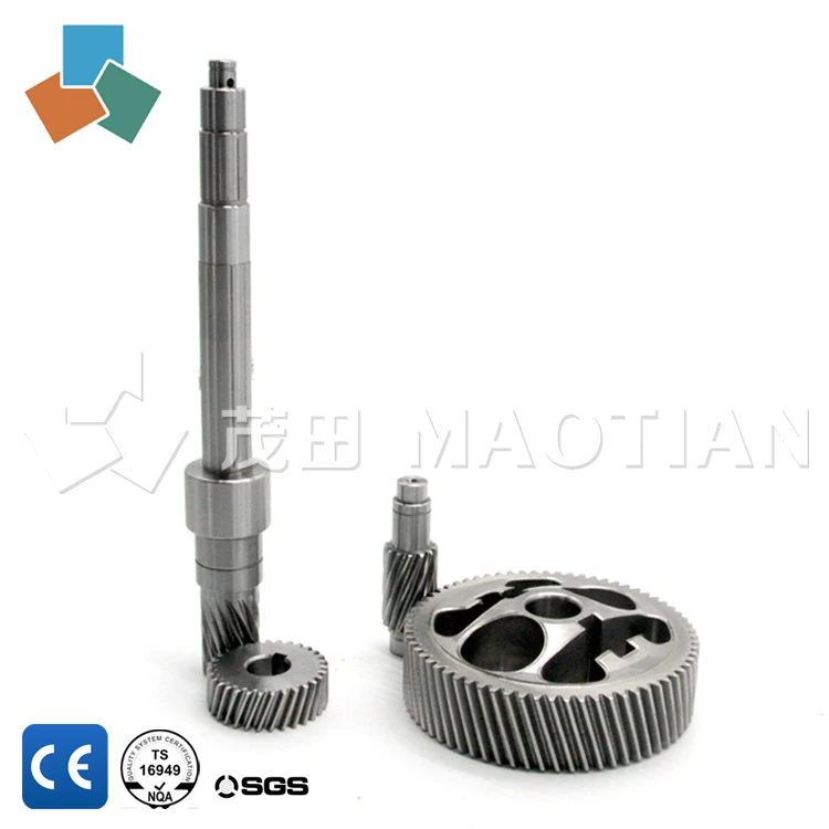 Made in China differential motor shaft for automated guided vehicle agv / rack and pinion gear for robot / motor shaft