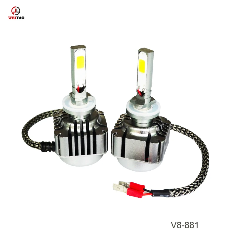Amazon hot selling LED car headlight bulbs, V8 car LED bulbs for season purchase