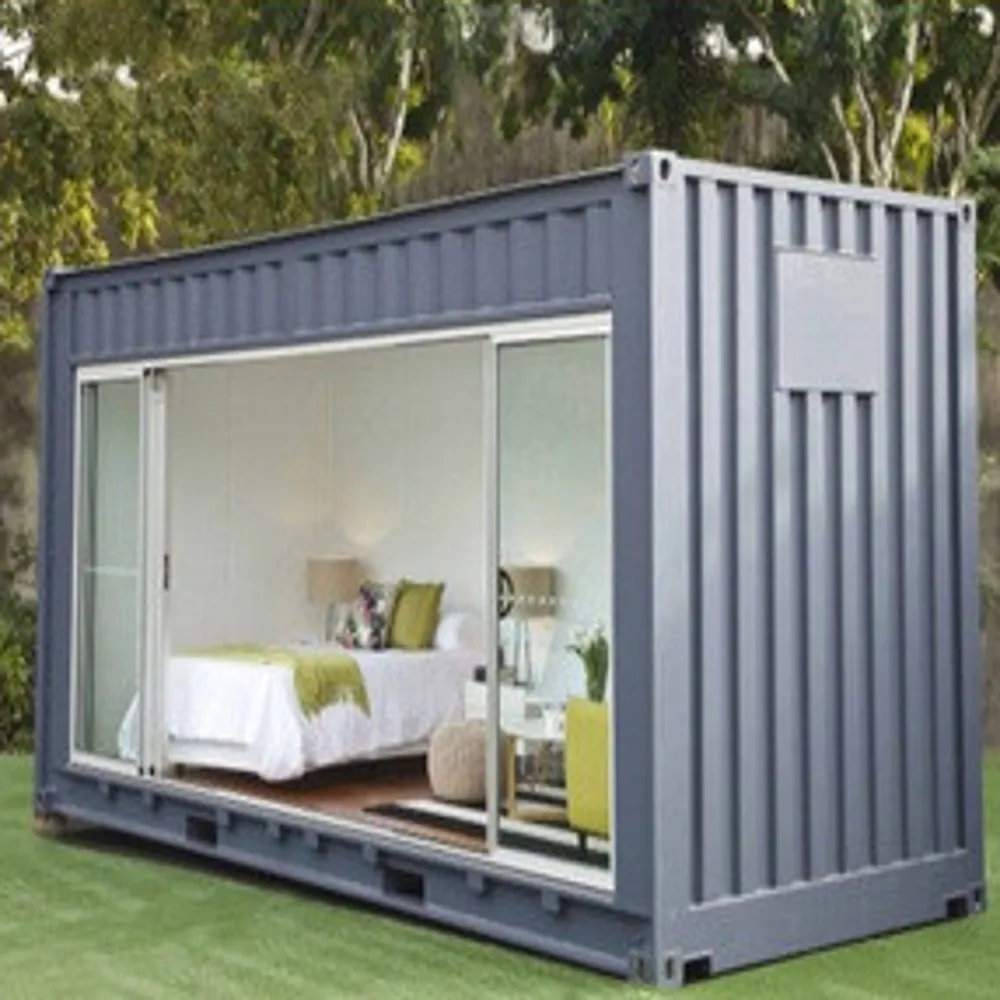 New pop hot sale Economic project bamboo prefabricated house for building company