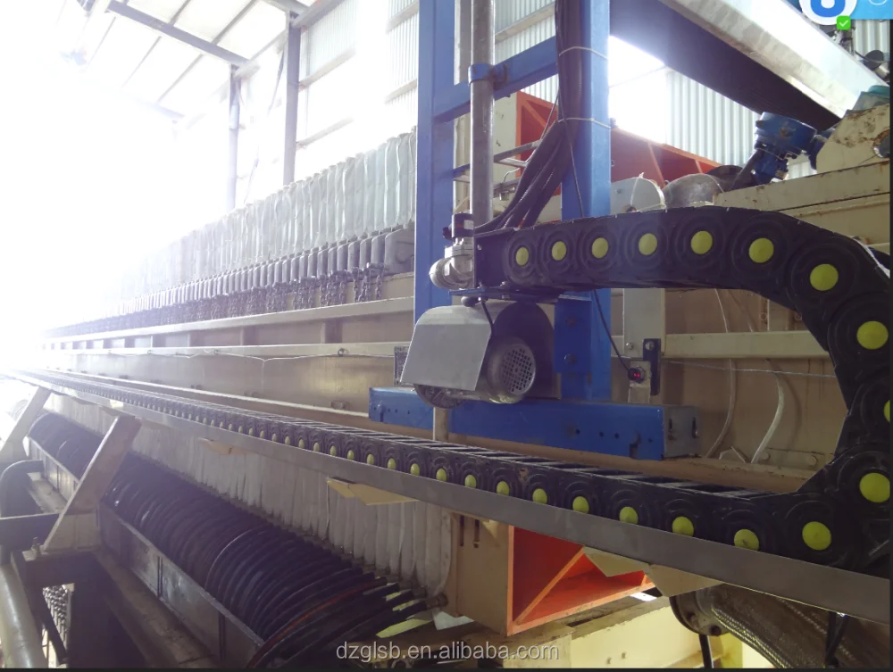 Automatic chamber filter press with cloth washing machine supplier for mineral processing
