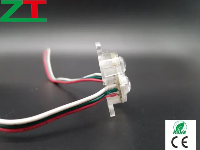 Уличный светильник RGB 30 мм IP65 12 В программируемый светодиодный пиксельный Точечный для строительства фасадов или развлекательных объектов