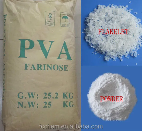 High quality of PVA Polyvinyl Alcohol