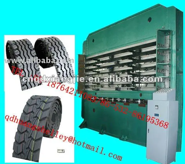 5 layers tyre retrading machine