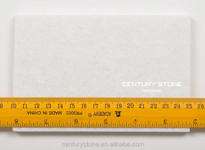 
Bianco Diamante White Marble Flamed Tiles For Bathroom 