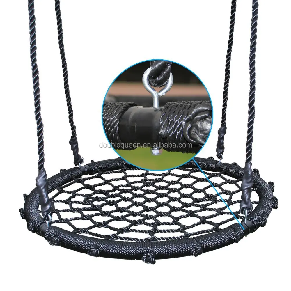 Round garden swing metal swing for children net swing babies high chairs