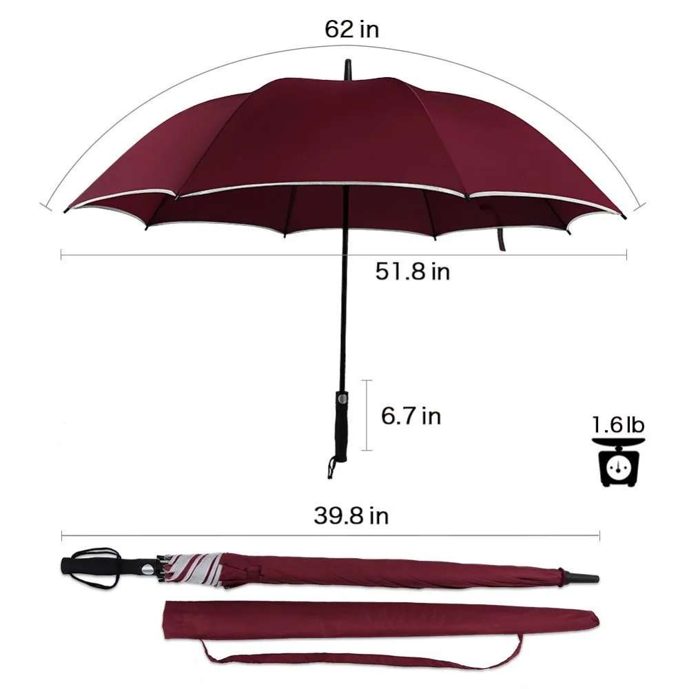 27 inch umbrella factory golf umbrella manufacturer customized logo golf umbrella supplier