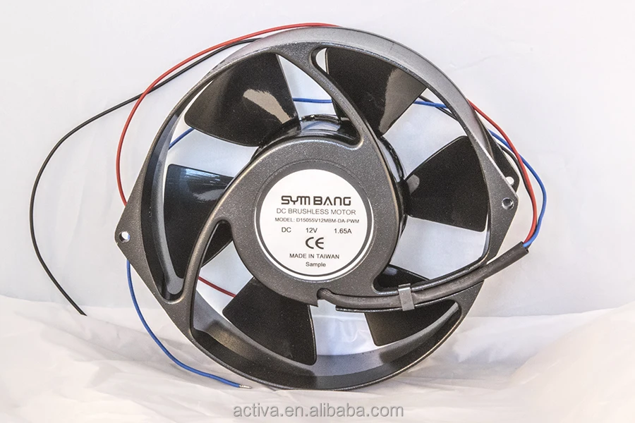 150x172x55 мм водонепроницаемый вентилятор 12v dc 24v 48v