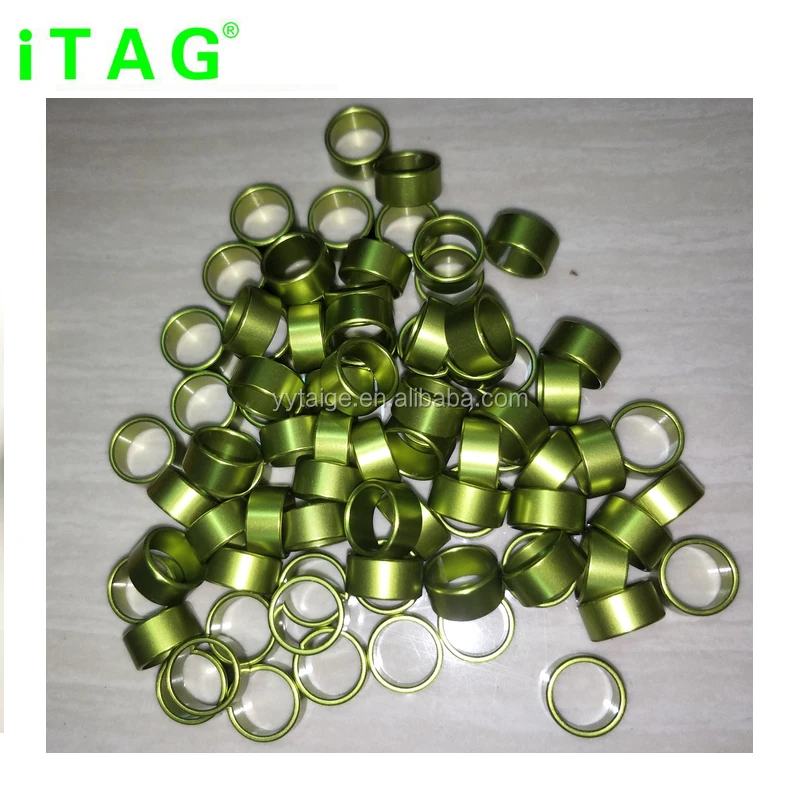 2-28 мм 17 видов цветов алюминий птица кольца полос с/без количество лазерных принтеров