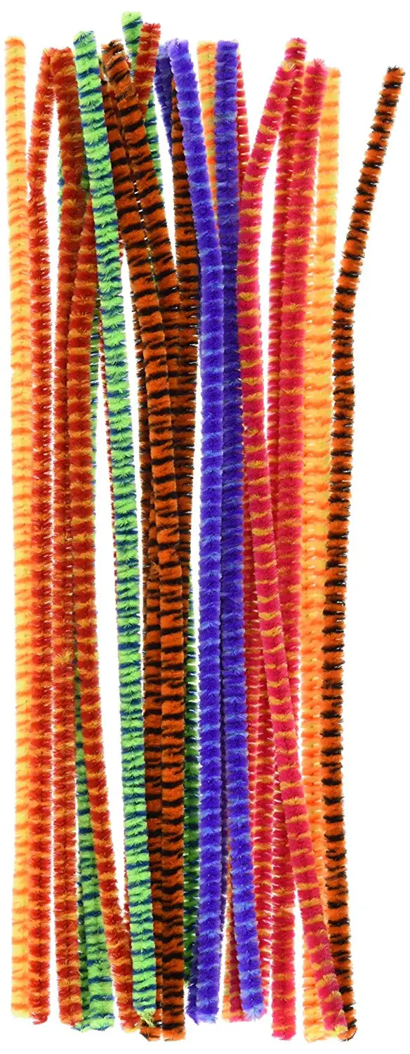 Multicolour Chenille Stems Stick Cleaners Kids Educational Toy Handmade Chenille Stems Pipe for DIY Craft Supplie