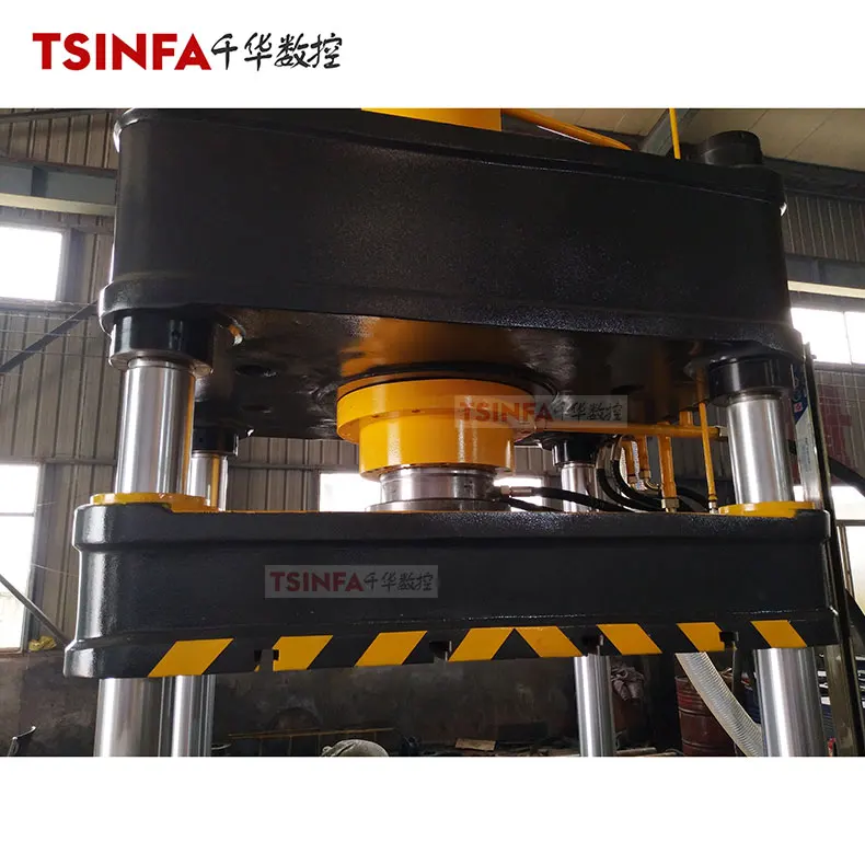 4 column hydraulic press TPS-100F1 100TON power press salt lick block bath bomp press machine
