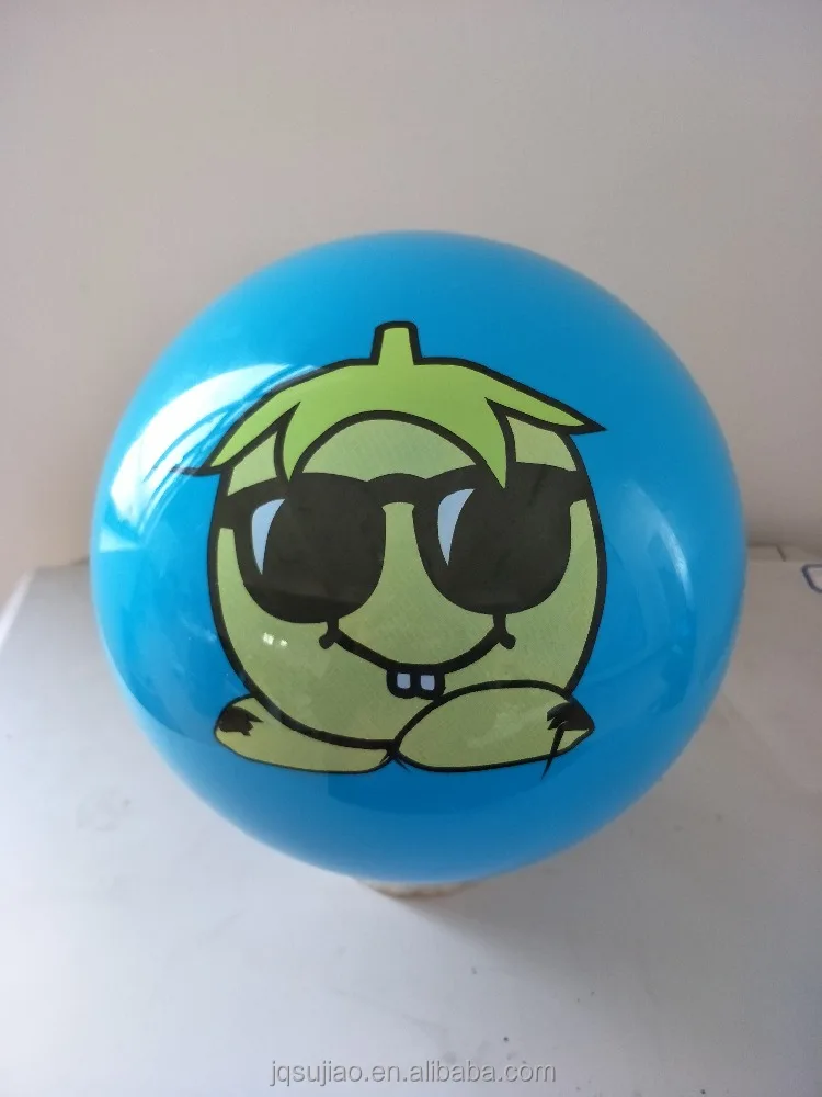 Custom non-toxic soft pvc toy jumping balls small pvc inflatable bouncing ball toy