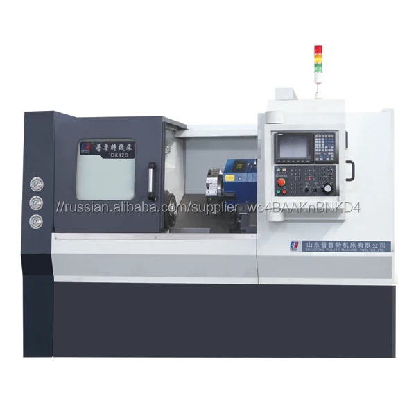 Китай с наклонной станиной и линейным образом руководство токарный станок с ЧПУ