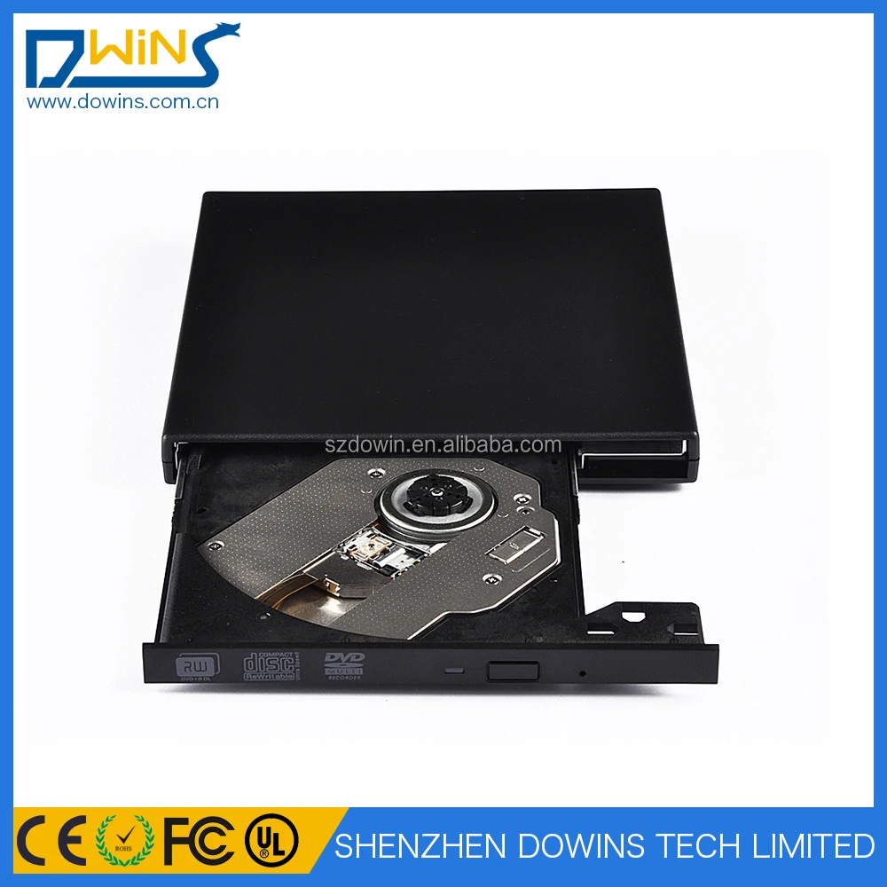  ECD002-DW новый ноутбук Внешний USB 2 0 Ультра-тонкий оптический привод внешний портативный