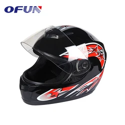 OFUN Китай рекламная Мода мотоциклетный шлем на все лицо