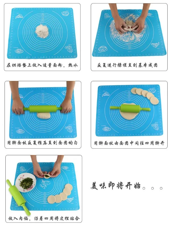2019 Factory Wholesale  Custom Silicone rolling pin