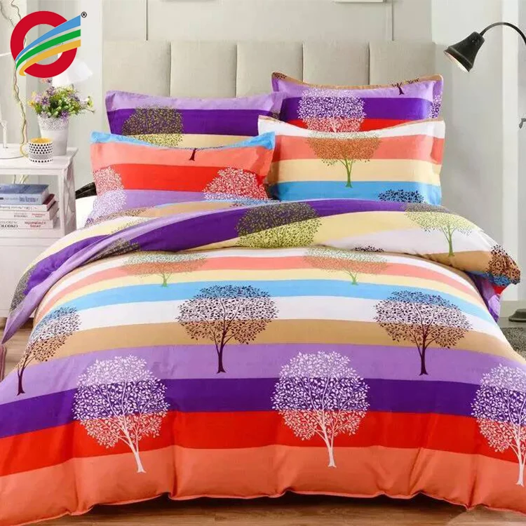 wholesale luxury queen and king size muslin mulberry silk 100% Cotton Comfortable Bedding Set Bed Sheets