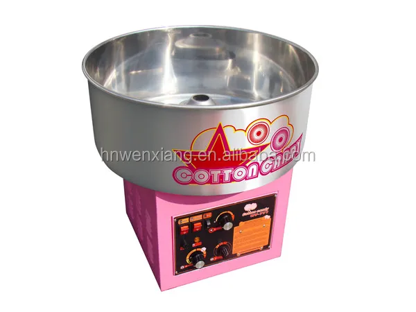 New Factory supply automatic commercial sugar cotton candy flower vending machine