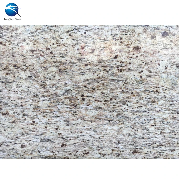 Cheap Natural Stone  Giallo Ornamentale Granite Bush Hammered Chinese Yellow Granite Tiles