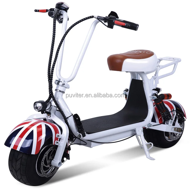 
2019 800W electric small mini citycoco scooter with two seat CE 