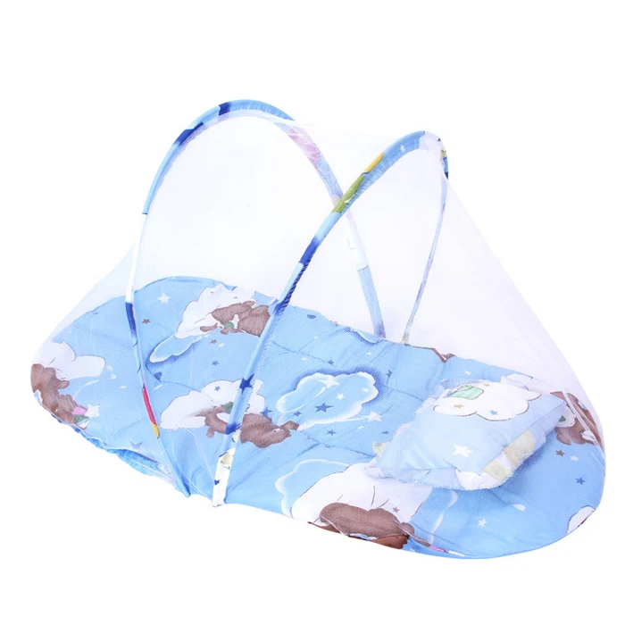 UCHOME Baby Bed Portable Folding Baby Crib Mosquito Net