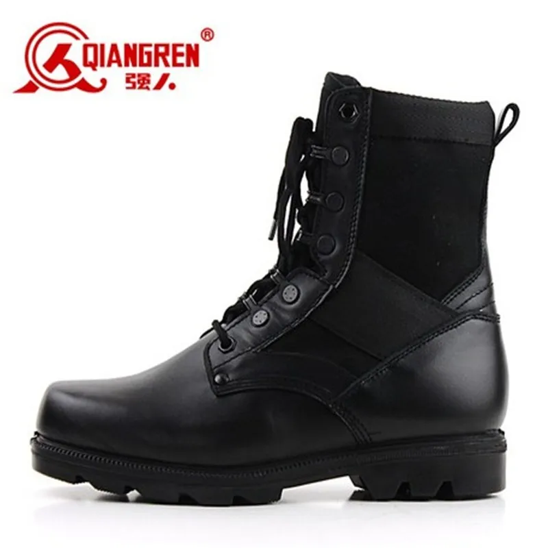 Армейские ботинки двойной плотности Мужская обувь 2016 г. классические