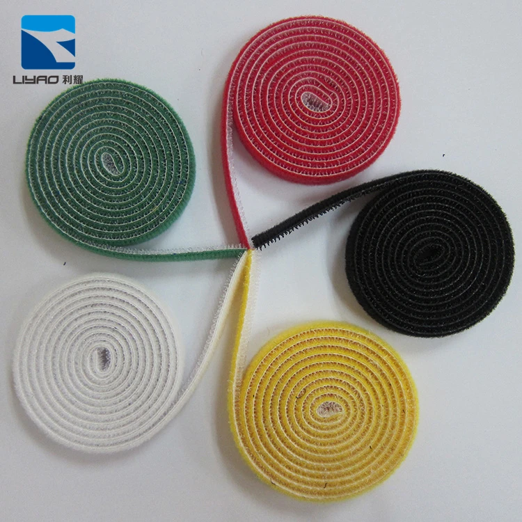 14,5 мм * 5 м органайзер для управления индивидуально напечатанный нейлоновый крючок и петля для задней части/кабельная стяжка