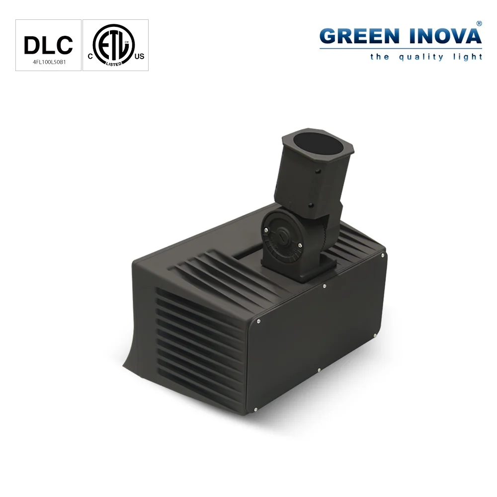 ETL DLC Premium listed 6 years warranty Bronze die casting LED flood light housing