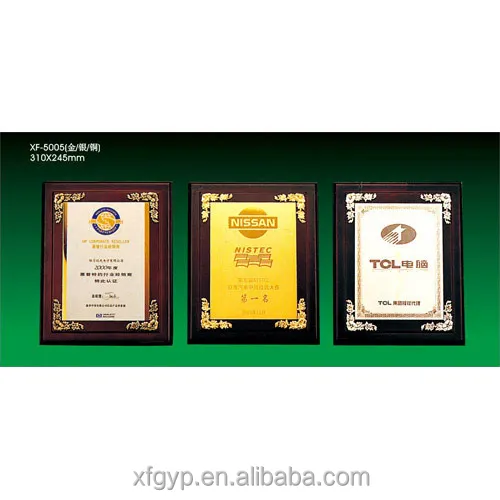 new design souvenir wooden plaque award medals wooden award trophy engraved