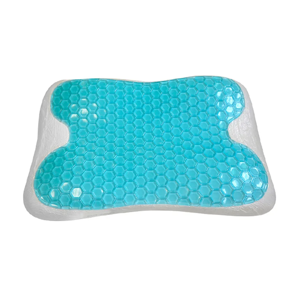 Premium Ventilation Comfort Micro Cool Gel Pad Memory Foam Pillows For Sleeping