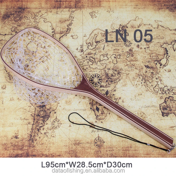 Direct factory fly fishing long handle landing net