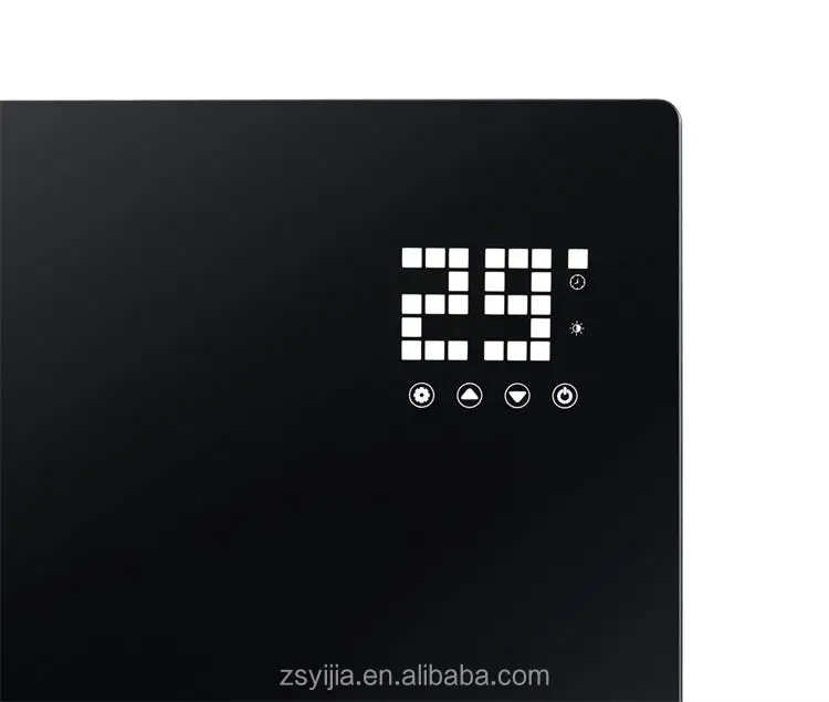 Wall Mounted Glass Panel wall mounted electric convection Heater room