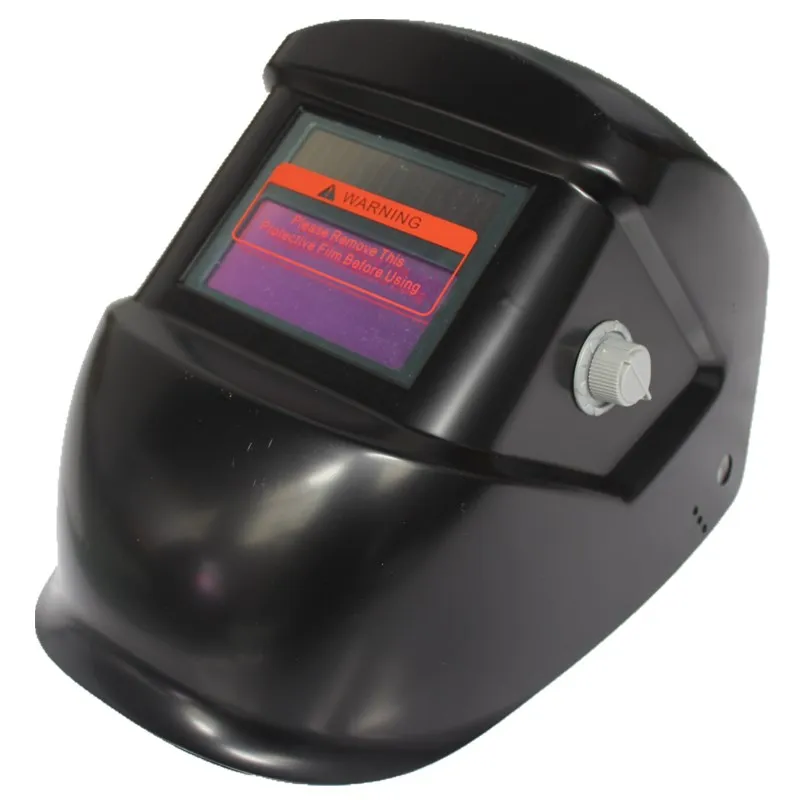 20 years factory fashion type black  automatic darkening welding helmet
