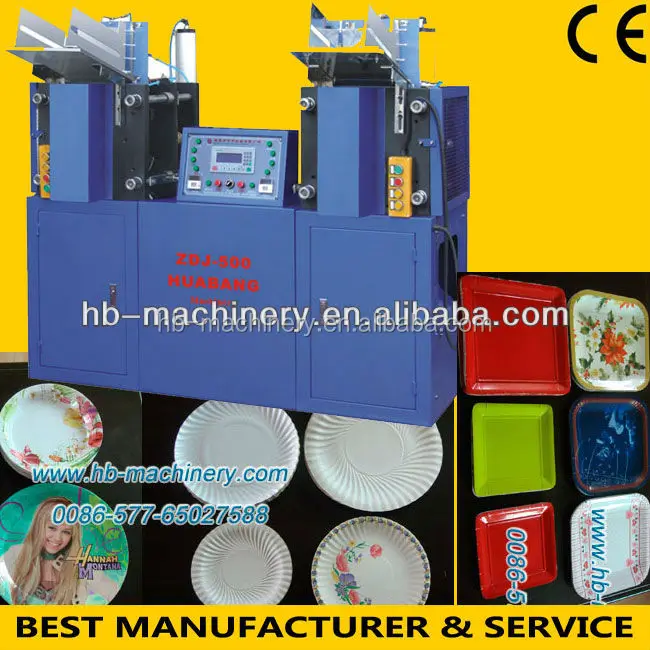 Disposable Party Paper Plate Making Machine Details