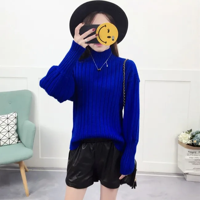 hot sale pink lady lantern sleeve loose sweater