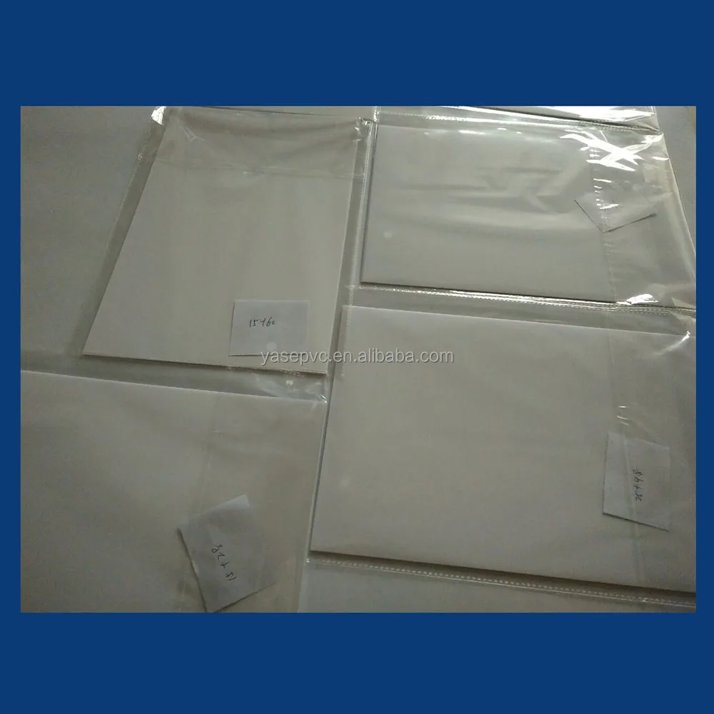  ПВХ лист без рисунка для печати a4 pvc id