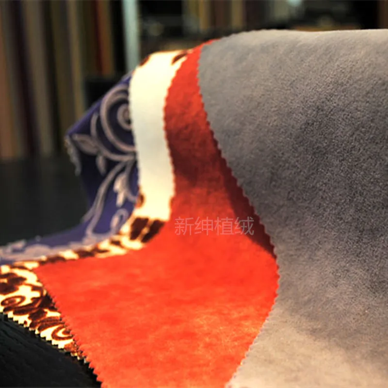 
Electrostatic flock fabric 