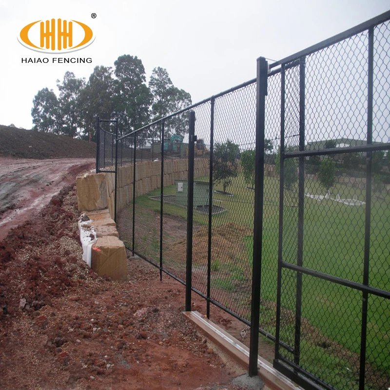 Used 5 foot plastic coated chain link fence for sale