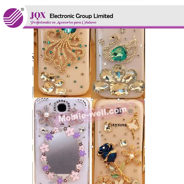 3d алмазов ювелирные изделия мобильный телефон обложка чехол нового прибытия горячее!!