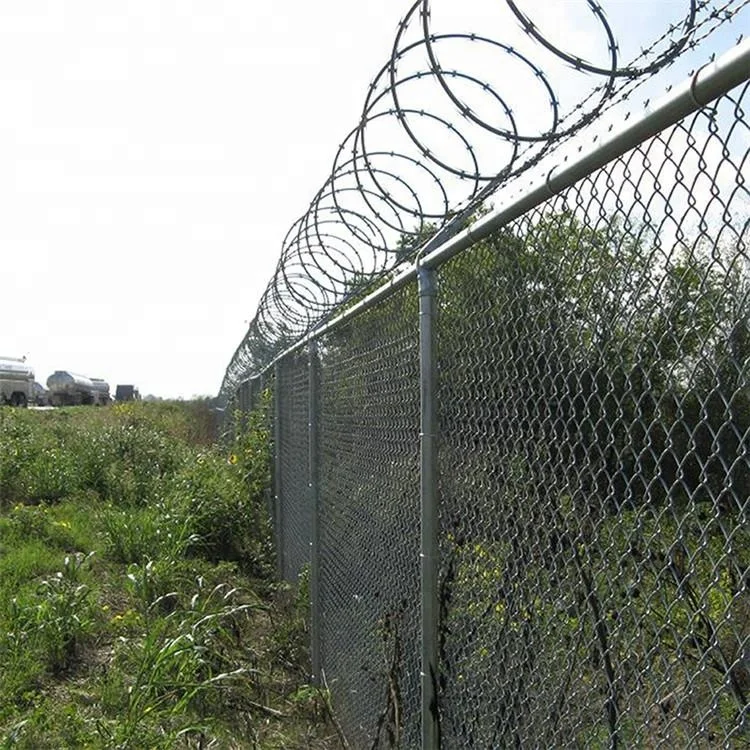 Изготовленный На Заказ 8 футов ПВХ звено Цепи Циклон проволочной изгороди цена