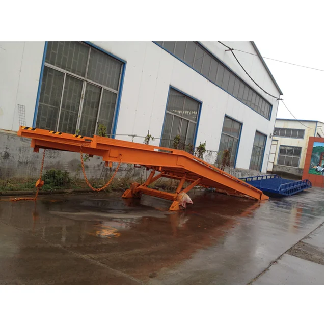 hot dipped galvanized hydraulic steel car forklift ramp hydraulic portable hydraulic cramp for truck