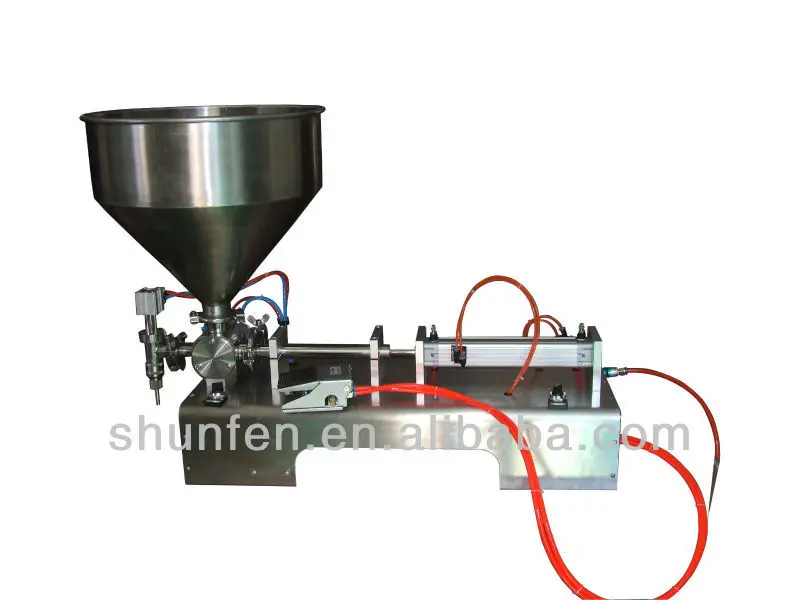 Quality Pneumatic Semi-Auto Cream Volumetric Filling Machine ( German Festo Cylinder, Sauce Dosing machine)