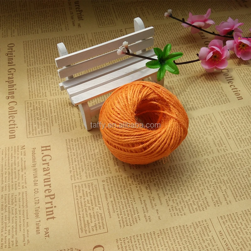 2017 NEW 2mm Soft 50M Gift box String Rope Floral Craft Wedding Tags Wrap Decor natural jute Twine rope