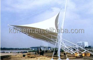 
landscape sketch membrane structure tent fabric shared space canopy 