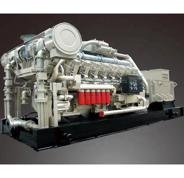 
1200kw high efficiency natural gas generator,high power genset,for power plant 