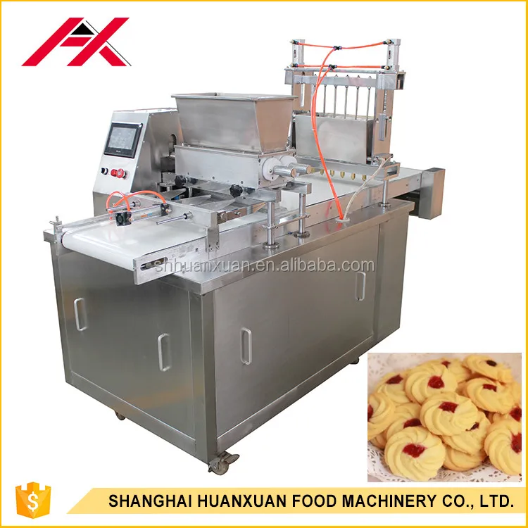 Easy Operate PLC Jam Cookie Machine