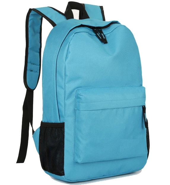 Simple design student backpack cheap school bags suppliers for sale