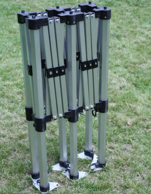 3x3m 50mm hexagon aluminium OEM chinese factory pop up folding tent